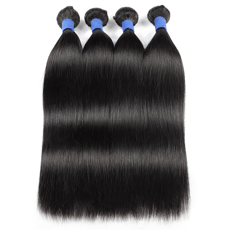 1 PC Black Straight Hair Bundles丨Brazilian Mature Hair、Virgin Hair、Original Hair