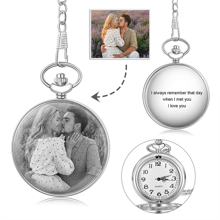 Personalized Timeless Treasures Pocket Watch Engraved Watch