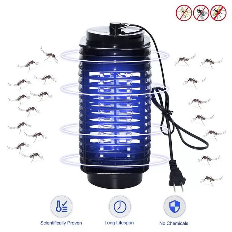 Portable Electric Mosquito Insect Killer Lamp LED Fly Bug Photocatalyst Anti Mosquito Pest Repeller Harmless - tree - Codlins