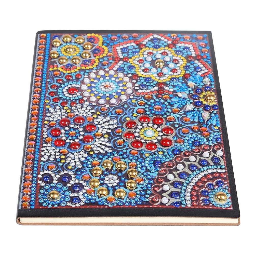BRICOLAGE Mandala Special Shaped Diamond Painting 50 Pages A5 Students Notebook