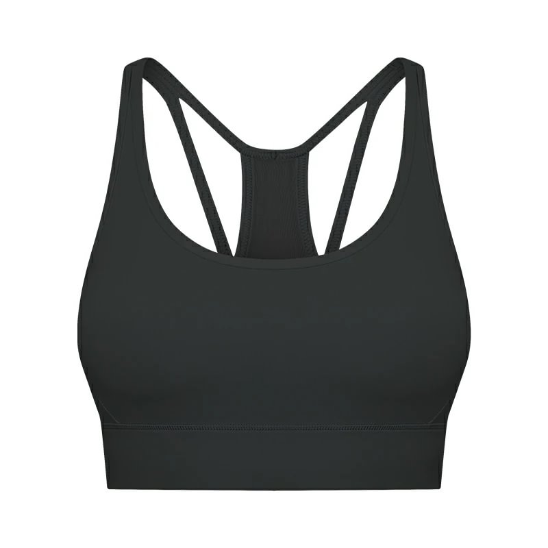 Hergymclothing mesh back bra for yoga, biker and other exercise