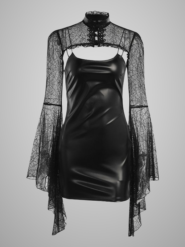 Gothic Dress Goth Dress Emo Dress Grunge Dress Dark Dress