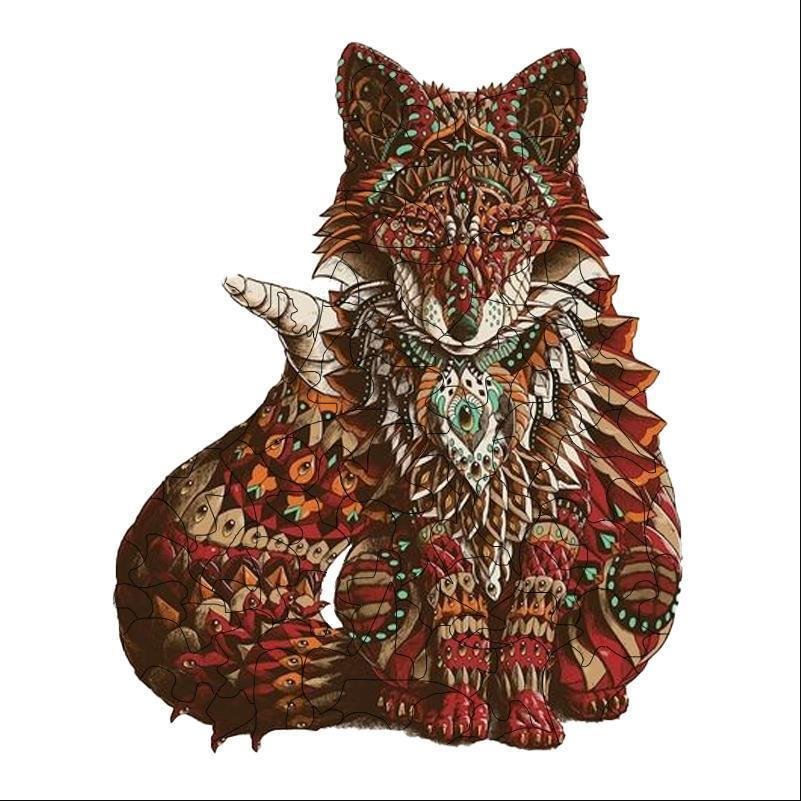 Weird foxes Jigsaw Puzzle(CHRISTMAS SALE)-Ainnpuzzle