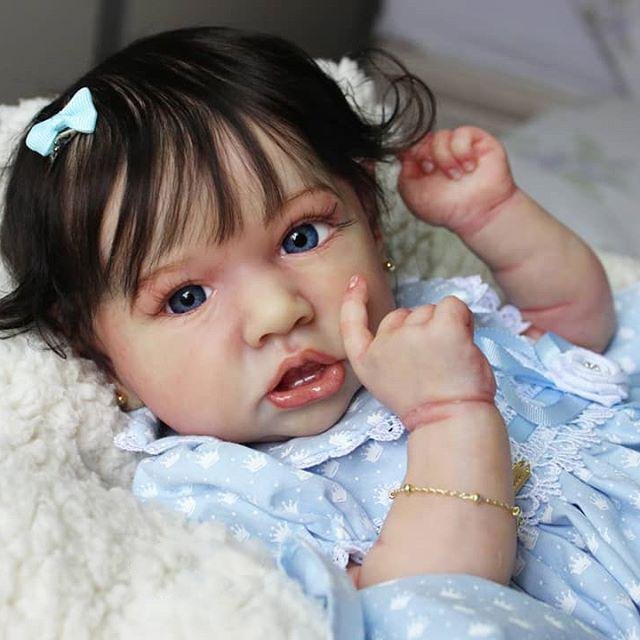 Mini Real Life Dolls Reborn 12'' Realistic Reborn Baby Girl Florence by Creativegiftss® Exclusively 2022 -Creativegiftss® - [product_tag]