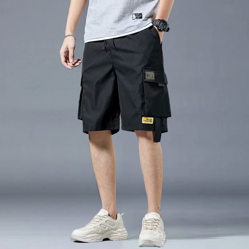 Techwear Strapped Tooling Shorts