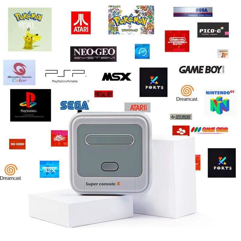 50.000 GAMES - Retro Game Console - All in One Gaming Console - 50 Consoles in 1、、sdecorshop