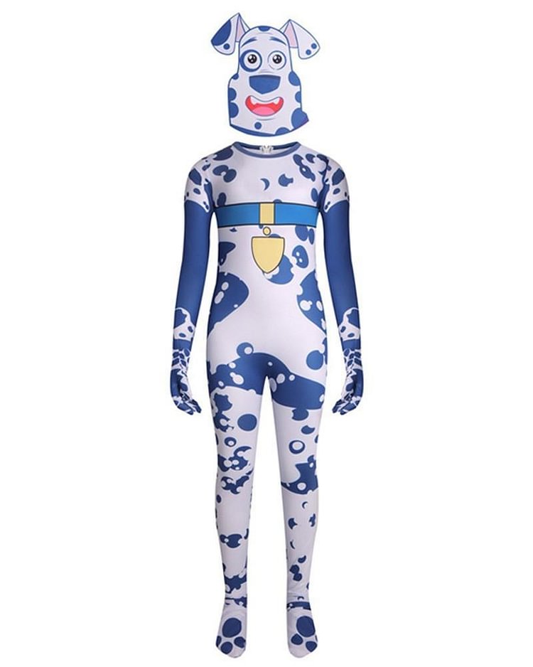 Mayoulove 101 Spotted Dogs Kids Halloween Cosplay Party School Leotard Costume-Mayoulove