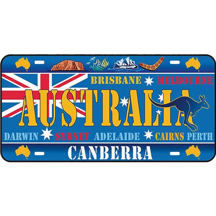 Australia - License Tin Signs - 30*15cm