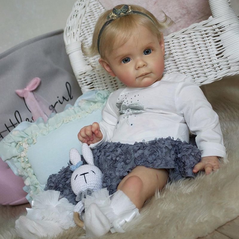 Realistic Reborn Baby Girl Toddler Doll 17'' Ayleen, Real Life Reborn Newborn Babies by Creativegiftss®  -Creativegiftss® - [product_tag]