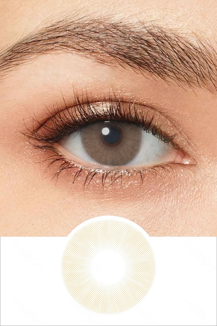 Hidrocor Ochre Brown Colored Contacts-Mayoulove