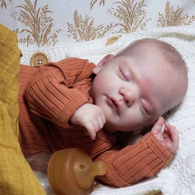  19'' Lifelike Asleep Jude Authentic Reborn Baby - Reborndollsshop.com®-Reborndollsshop®