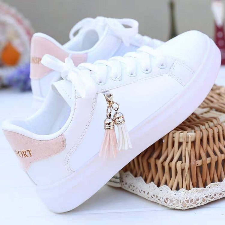 Women's Summer Mesh Small White Shoes Breathable Running Shoes Students' Korean Casual Shoes Sports Board Shoes Low Top Flat Shoes