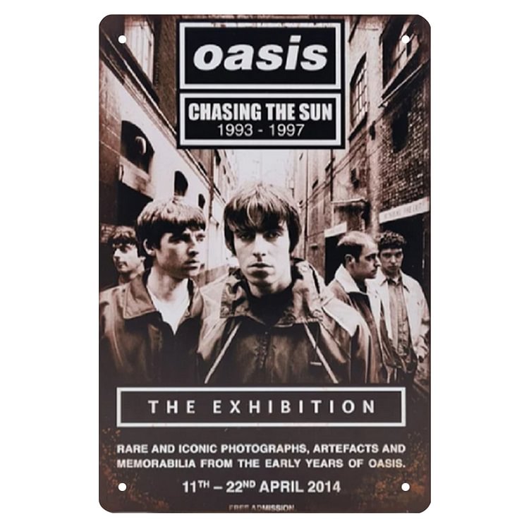 Music Oasis - Vintage Tin Signs