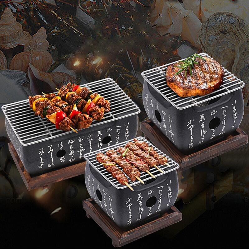 Portable Japanese BBQ Grill Charcoal Barbecue Grills、、sdecorshop