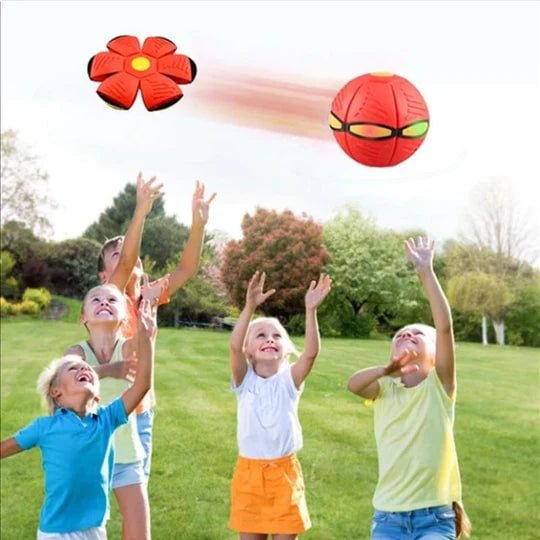 Portable Creative Magic Light UFO Kids Flying Saucer Ball - tree - Codlins