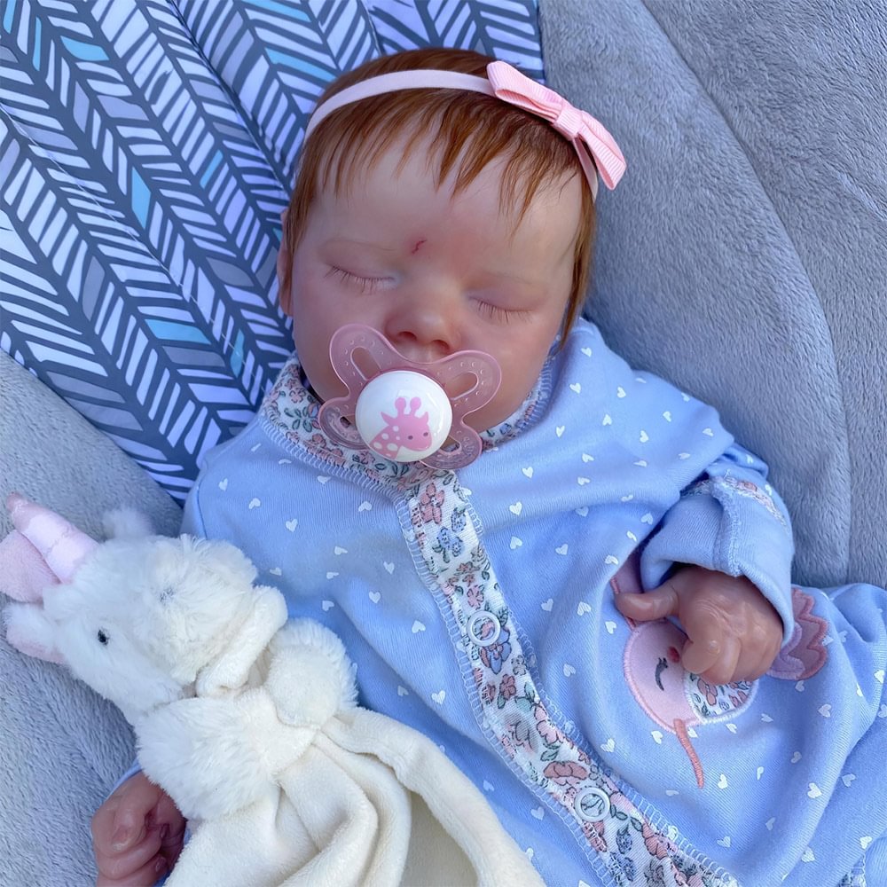 12'' Lifelike Realistic Sweet Sleeping Reborn Newborn Baby Doll Girl Named Yemada