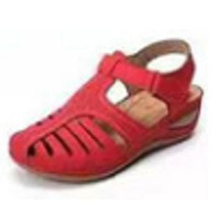 Women's Large Size Sandal Slippers Female Comfortable Roman Slope With Sandals Round Head Cave Sandals