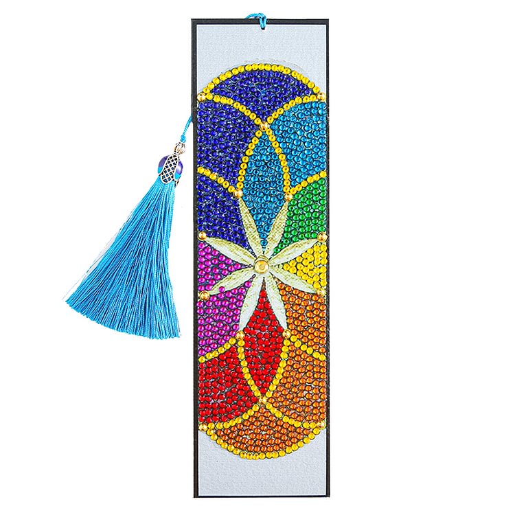 Mandala Flowers - 5D DIY Craft Bookmark