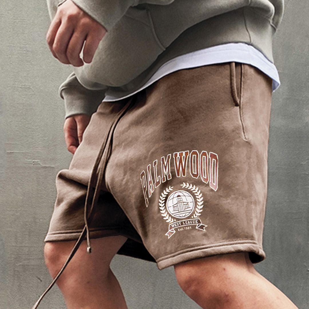 Men's Spring & Summer Vintage Letter Logo Sweatpants / Techwear Club / Techwear