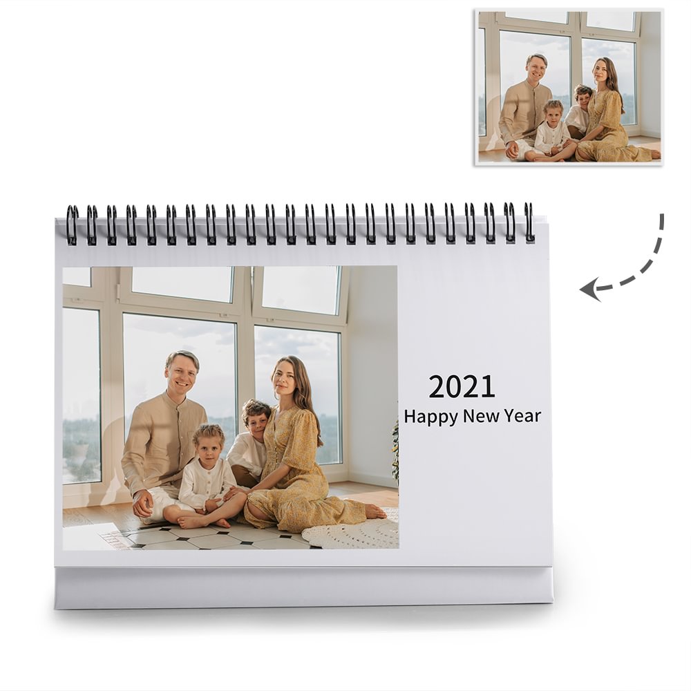2021 Custom  Desk Photo Calendar