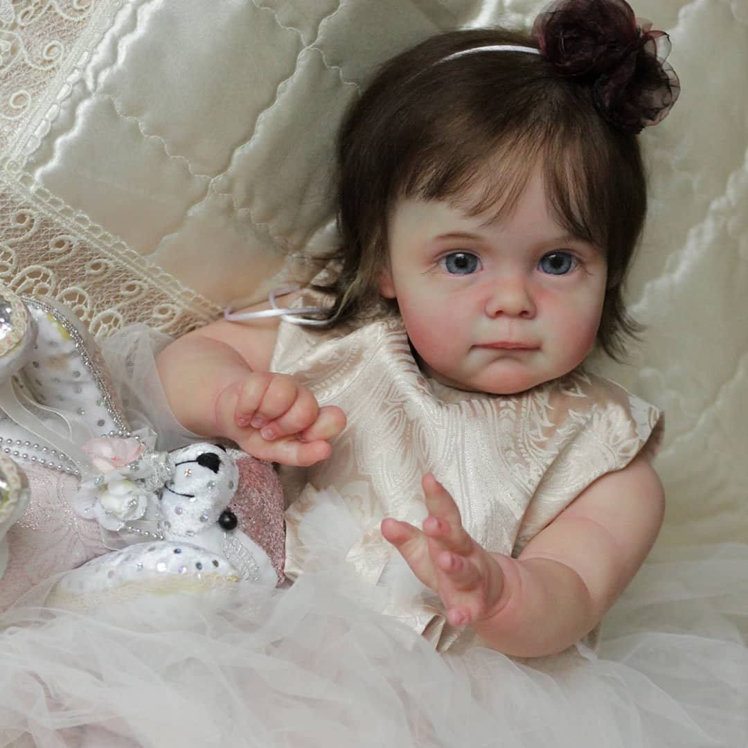 17'' Real Lifelike Reborn Baby Doll Girl Named Holly