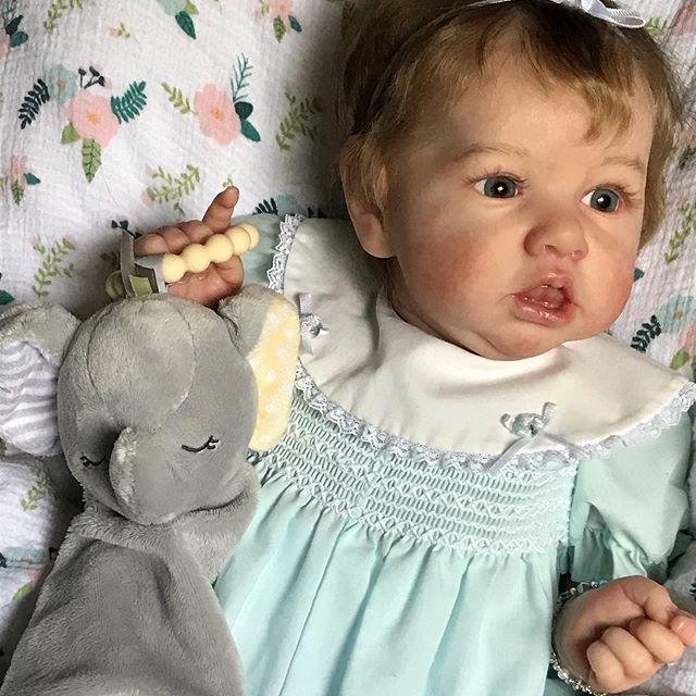 12'' Mini Silicone Dolls Sweet Reborn Baby Girl Apolonia by Creativegiftss® Exclusively 2022 -Creativegiftss® - [product_tag]