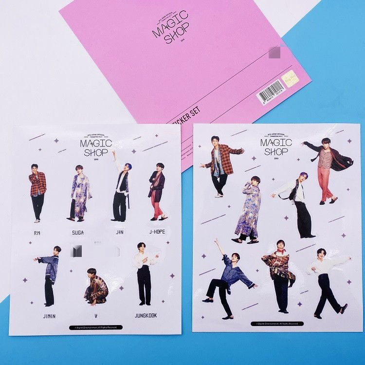 방탄소년단 Magic Shop Stickers
