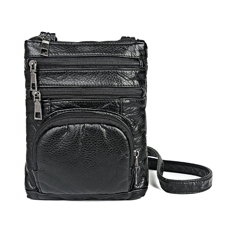 Super Soft Leather Crossbody Bag 3 Size Options