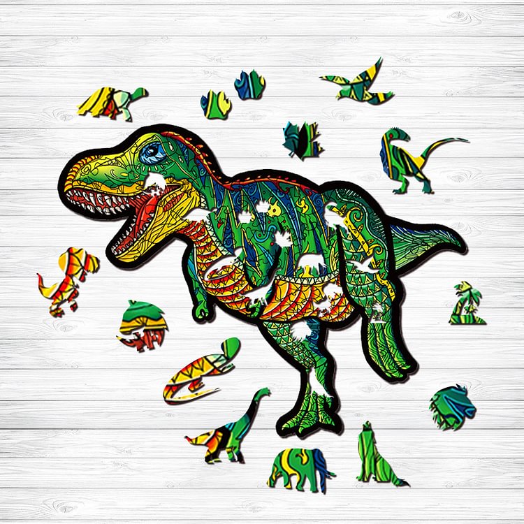 Incredible Trex Wooden Puzzle