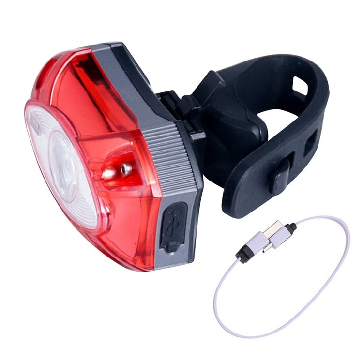 Bicycle Taillight USB Rechargeable Waterproof Night Cycling Warning Lamp
