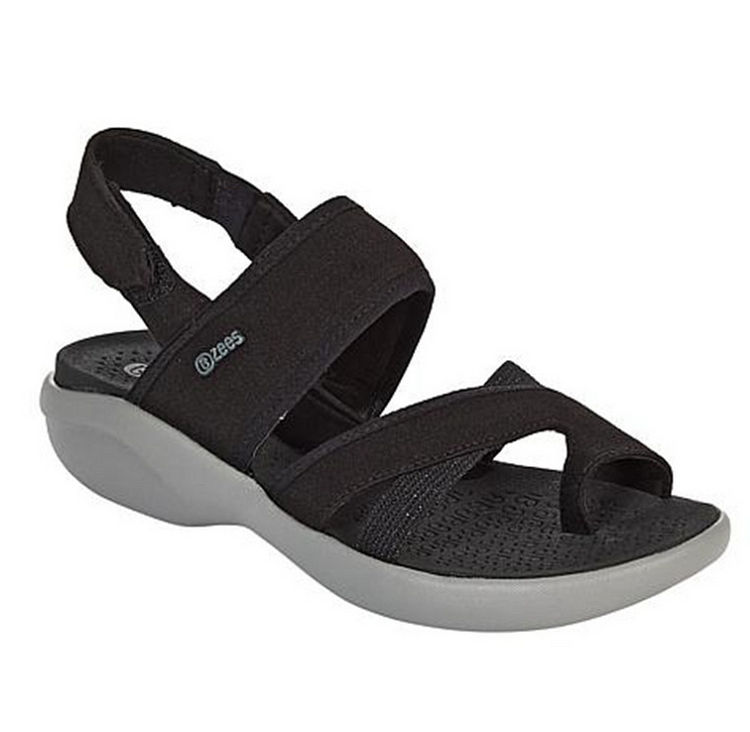 Large Sandals Women's Velcro Toe Clip Back Empty New Large Thick Bottomed Beach Women's Shoes