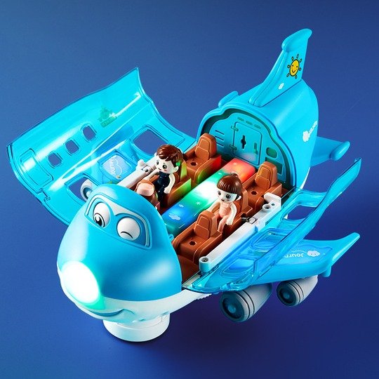 rotating electric toy plane