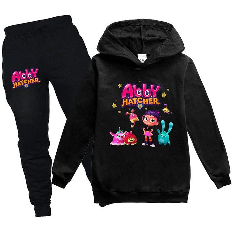 Mayoulove Kids Abby Hatcher Hoodie and pants 2pcs-Mayoulove