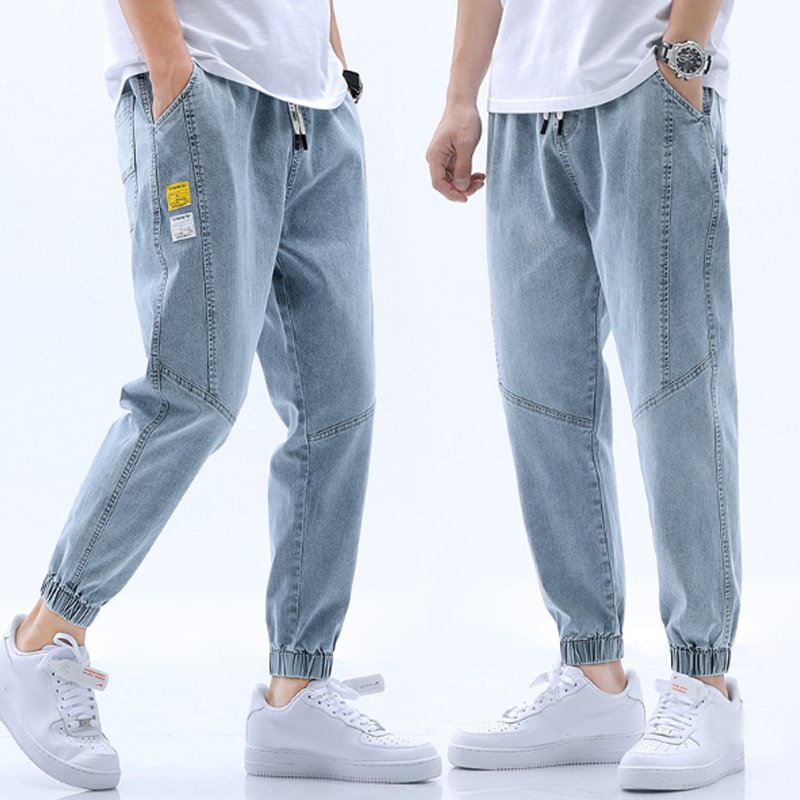 Jeans Style Casual Jogger Pants