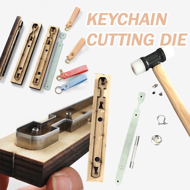 Keychain Leather Cutting Die Cut