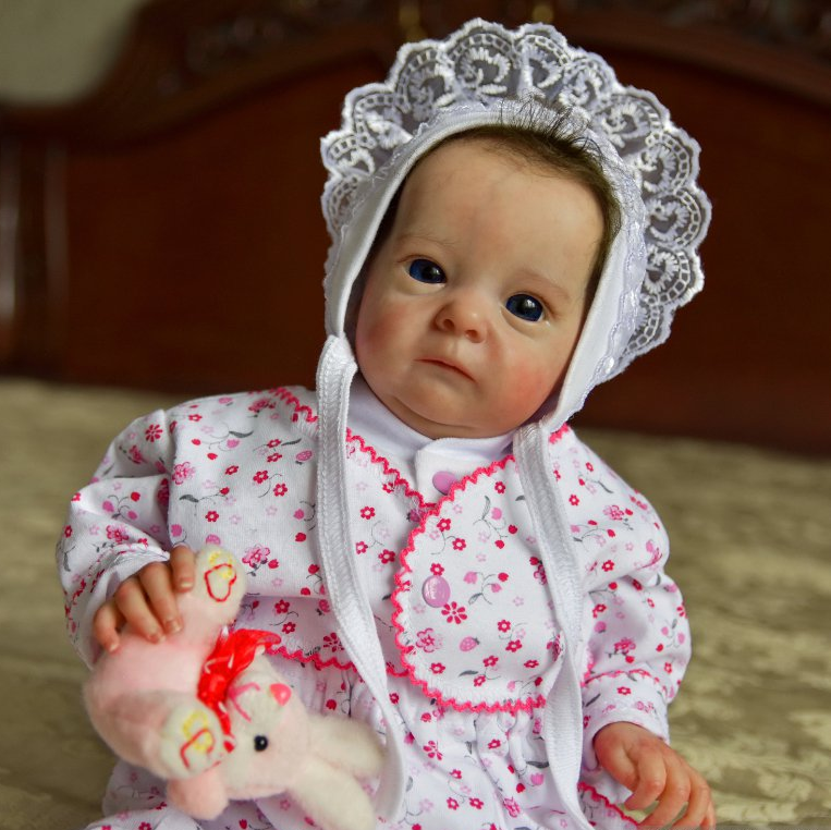 Life Like 17" Kane Realistic Newborn Reborn  Baby Girl Real Lifelike Doll by Creativegiftss® Exclusively 2022 -Creativegiftss® - [product_tag]