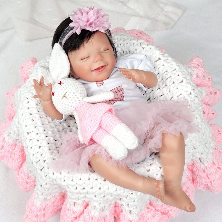  20'' Eliana Reborn Baby Doll-Sleeping with Sweet Dreams That Look Real - Reborndollsshop.com-Reborndollsshop®