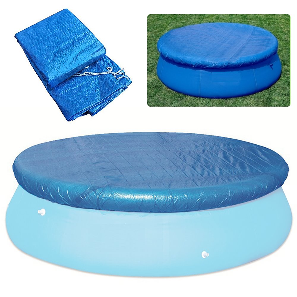 Solar Swimming Pool Cover Tarpaulin Heats Water Inflatable Pool Cover Protector、、sdecorshop