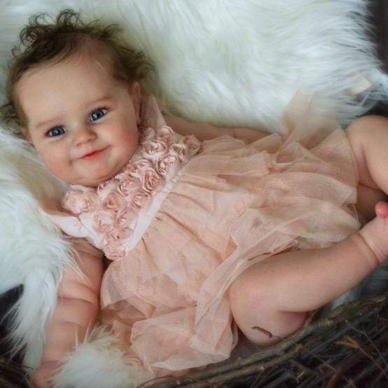 20'' Realistic Prudence Reborn Baby Doll with Coos and "Heartbeat"