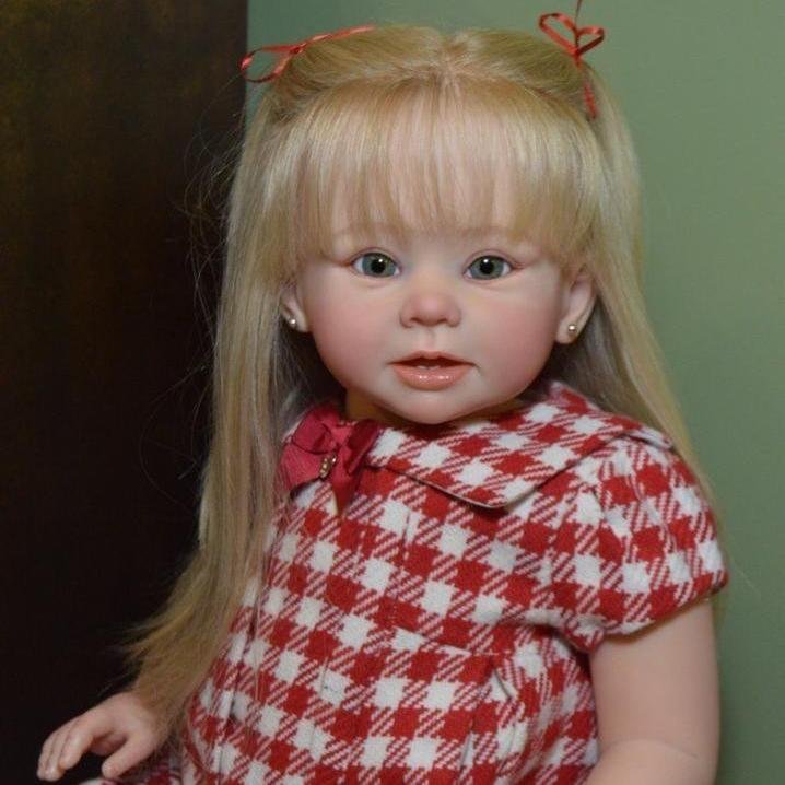17'' Lifelike  Beautie Angelina Reborn Baby Doll Girl