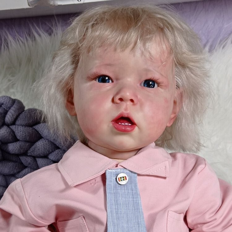  20''Realistic Reborn Baby Girl Doll Named Hayden with ''Heartbeat'' and Coos - Reborndollsshop.com-Reborndollsshop®