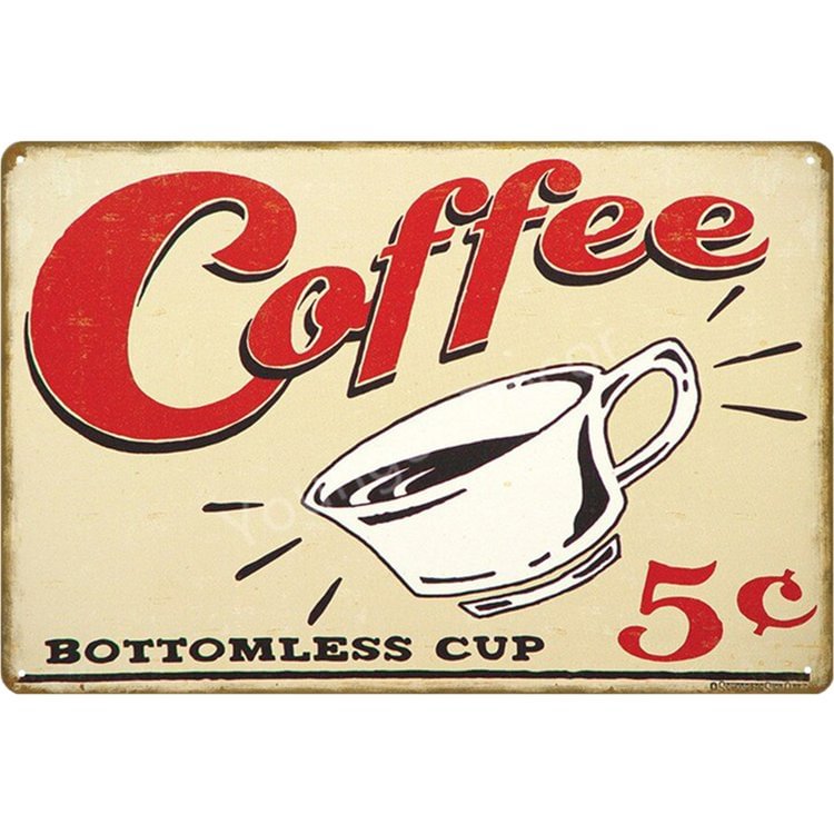 Coffee - Vintage Tin Signs