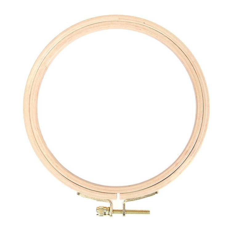 15.5*15.5cmWooden Frame Hoop Ring - Cross Stitch Accessories