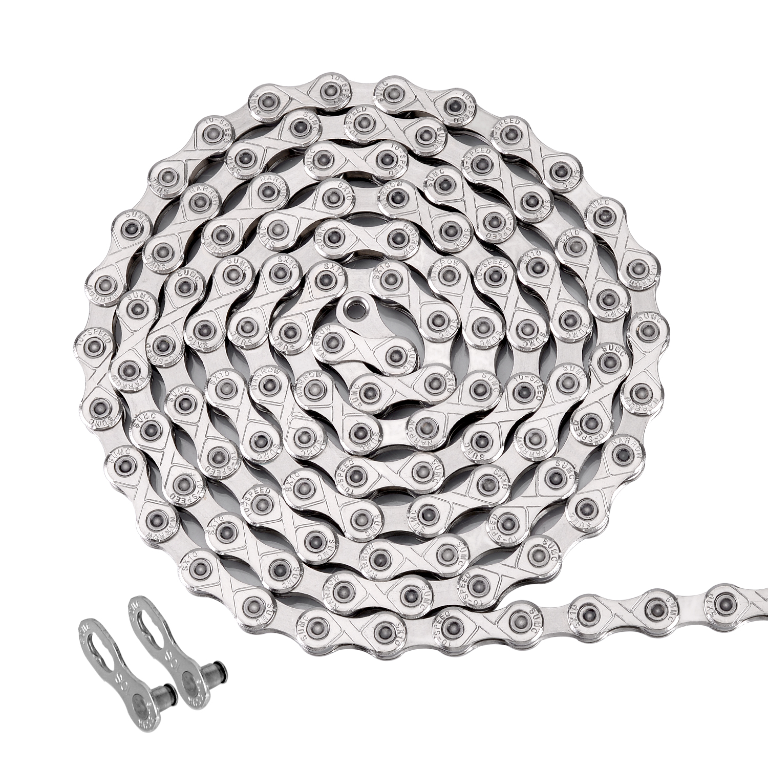 Inkesky 10 Speed Bike Chain 116 Links 1/2 x 11/128 Inch