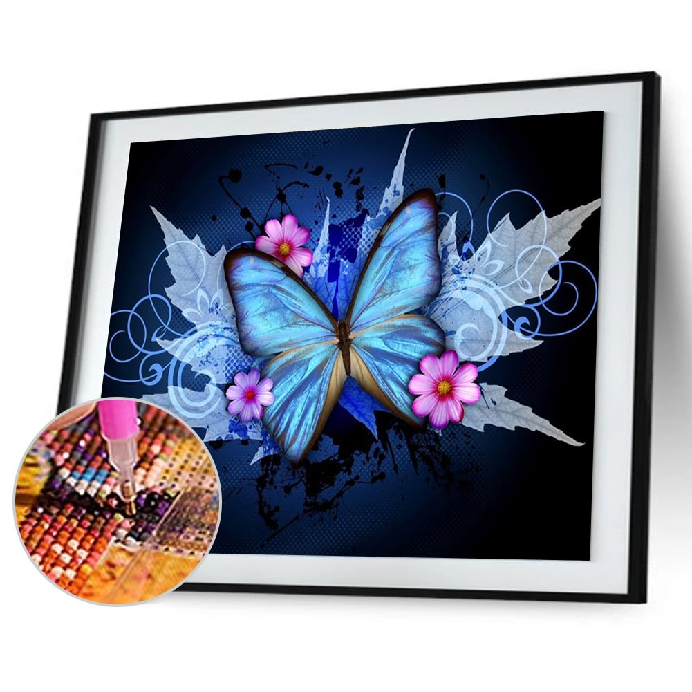 Butterfly Diamond Painting 40x30cm
