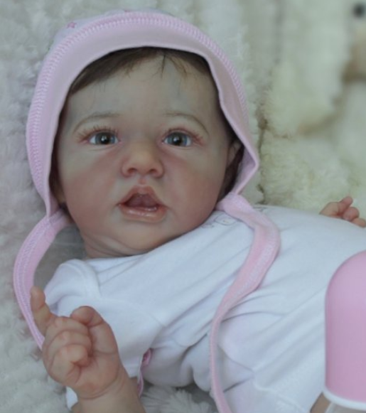 RSG LIFELIKE GALLERY®12'' Estefaniia Realistic Sweet Reborn Baby Girl Doll