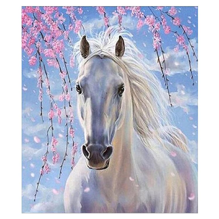 Horse - Special Shaped Diamond Painting - 25*35CM
