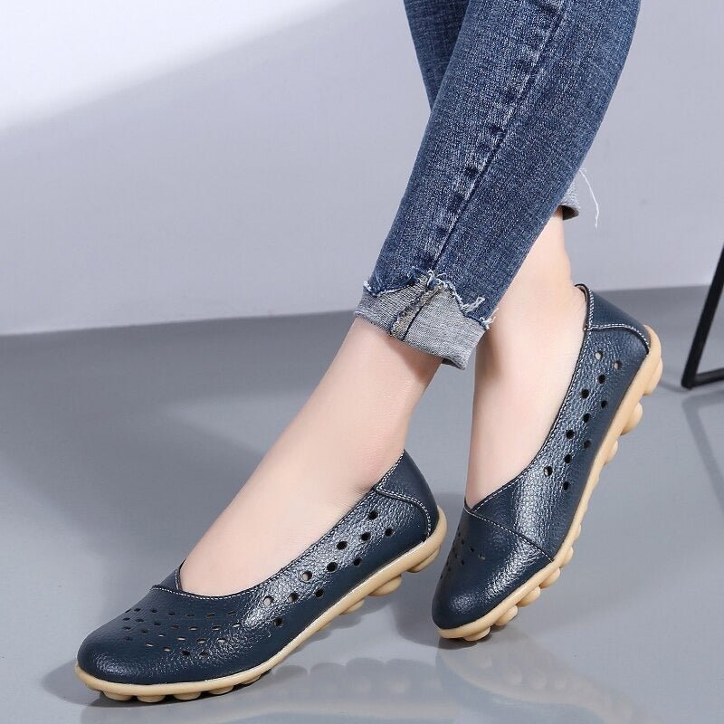 LookYno Pregnant Casual Flat Sole Single Women Shoes