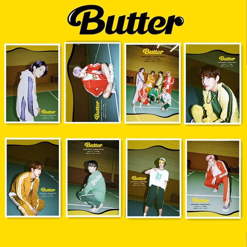 방탄소년단 Butter Photo Poster