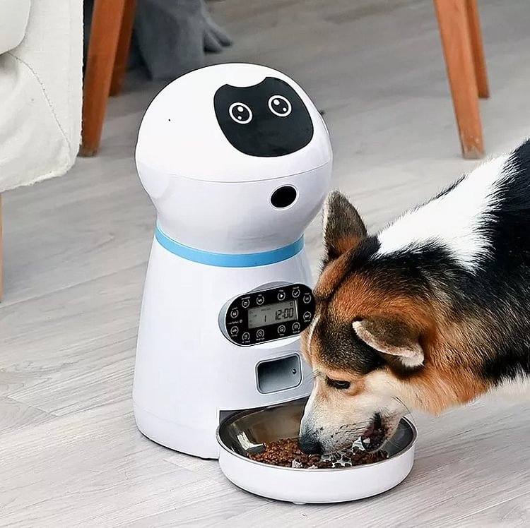 Smart Automatic Pet Feeder With Voice Recorder - tree - Codlins